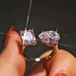 ✨ 🆕 ✨ Elegant DIAMOND Multi Gemstone Ring✨